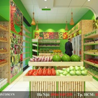 Thiết kế Shop hoa quả sạch - Anh Toàn - Bắc Ninh